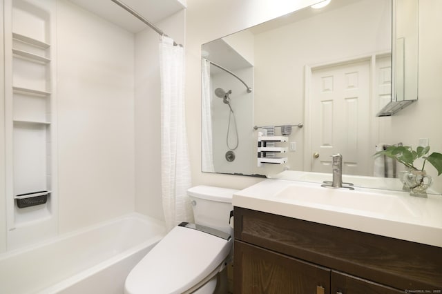 51 Old Kings Hwy Unit 5, Greenwich, CT 06897 - bathroom with shower / bath combo with shower curtain and vanity