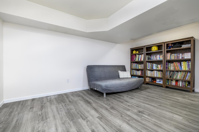 51 Old Kings Hwy Unit 5, Greenwich, CT 06897 - living area with wood finished floors and baseboards