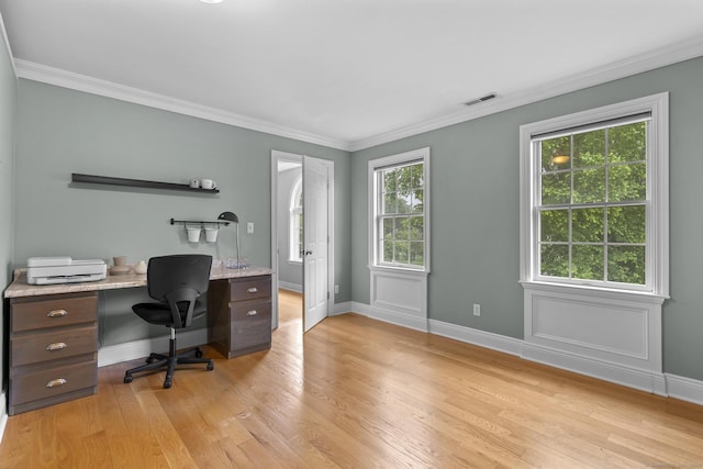 72 Hazelwood Dr, Southington, CT 06489 - office space featuring ornamental molding and light wood-style floors