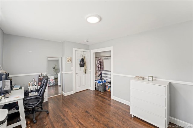 23 Sunset Hill Rd, Brookfield, CT 06804 - office with wood finished floors and baseboards