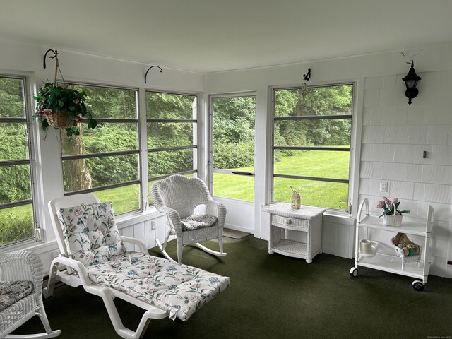 16 Round Hill Cir, Naugatuck, CT 06770 - sunroom with healthy amount of natural light