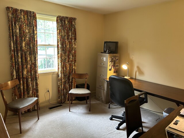 16 Round Hill Cir, Naugatuck, CT 06770 - office area with carpet