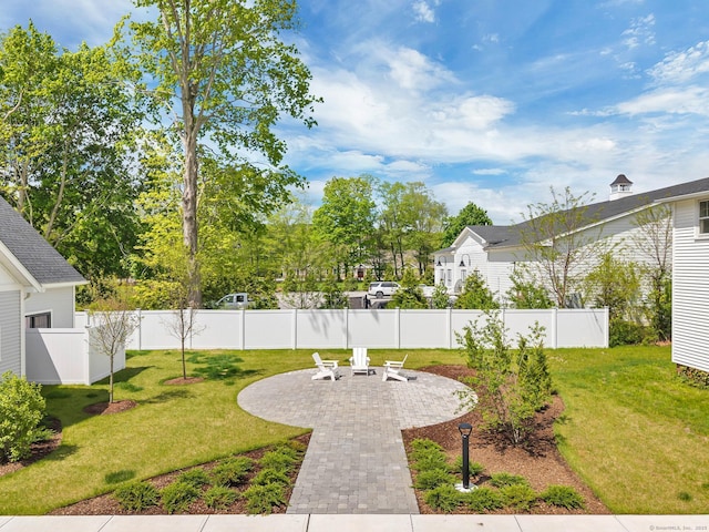 138 Boston Post Rd Unit 15, East Lyme, CT 06333 - view of yard featuring a patio