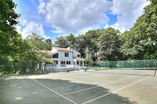 174 Cross Hwy, Westport, CT 06880 - view of tennis court