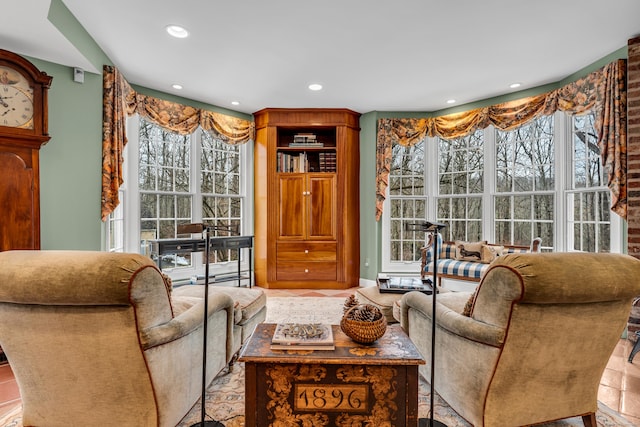 604 W Lake Ave, Guilford, CT 06437 - living area with recessed lighting and healthy amount of natural light