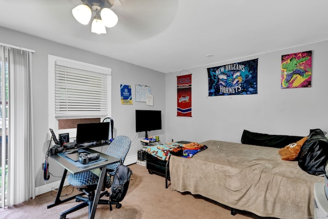 79 Ledgewood Dr, North Branford, CT 06471 - carpeted bedroom with a desk and baseboards