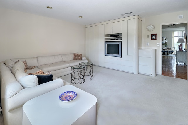 3200 Park Ave Unit 6A2, Bridgeport, CT 06604 - living room featuring light carpet