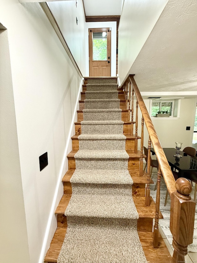 3951 S St, Coventry, CT 06238 - stairs featuring wood finished floors