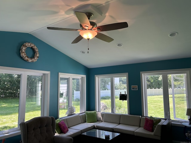 25 Tanglewood Ln, Naugatuck, CT 06770 - sunroom / solarium featuring lofted ceiling