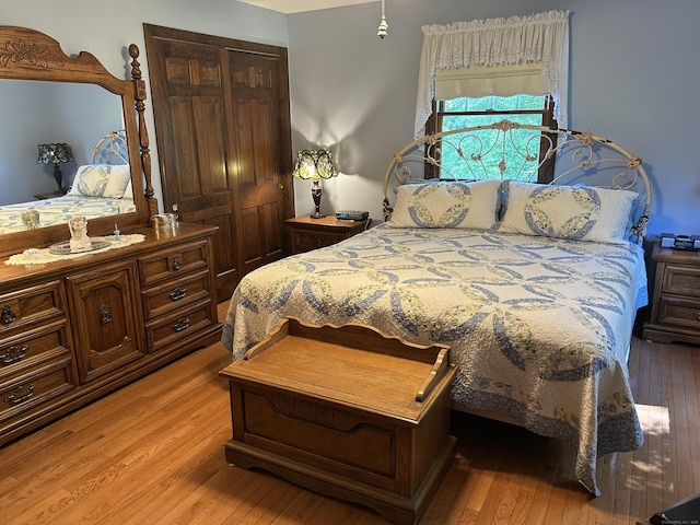 25 Tanglewood Ln, Naugatuck, CT 06770 - bedroom featuring light wood-style flooring and a closet