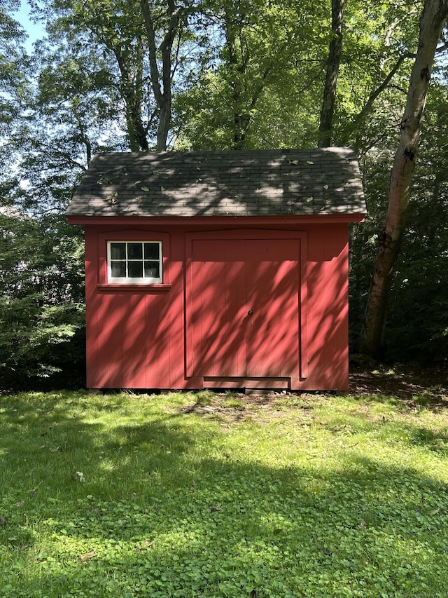 25 Tanglewood Ln, Naugatuck, CT 06770 - view of shed