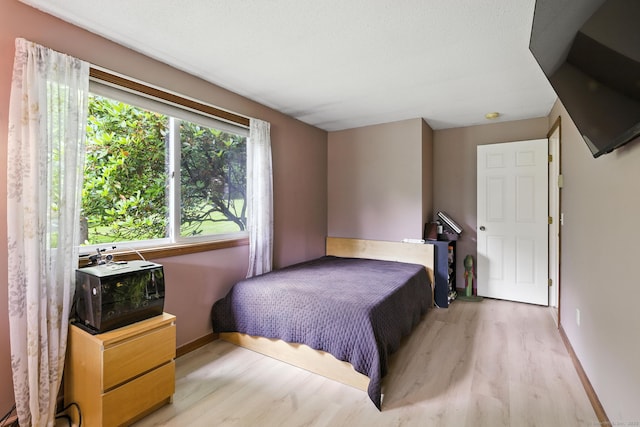 480 Wall St, Hebron, CT 06248 - bedroom with light wood-type flooring and baseboards