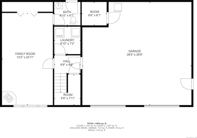 123 Sperry Ln, Meriden, CT 06451 - view of floor plan / room layout
