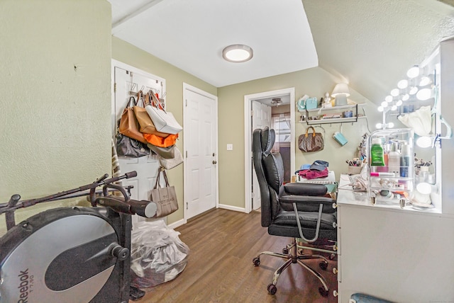190 Whitney Ave, Bridgeport, CT 06606 - home office featuring wood finished floors and baseboards