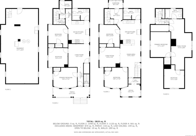 190 Whitney Ave, Bridgeport, CT 06606 - view of home floor plan