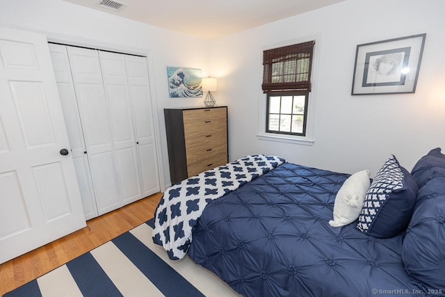 10 Laurel Grove Dr, Haddam, CT 06441 - bedroom featuring wood finished floors and a closet