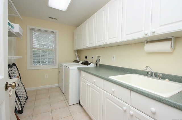 37 Lamplighter Ln, Fairfield, CT 06825 - laundry room featuring cabinet space, independent washer and dryer, and light tile patterned floors