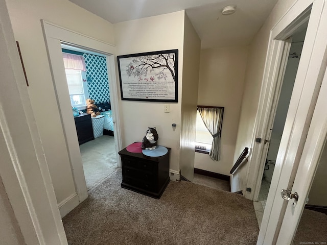 50 Wheeler Ter, Stratford, CT 06614 - hall with carpet flooring and healthy amount of natural light