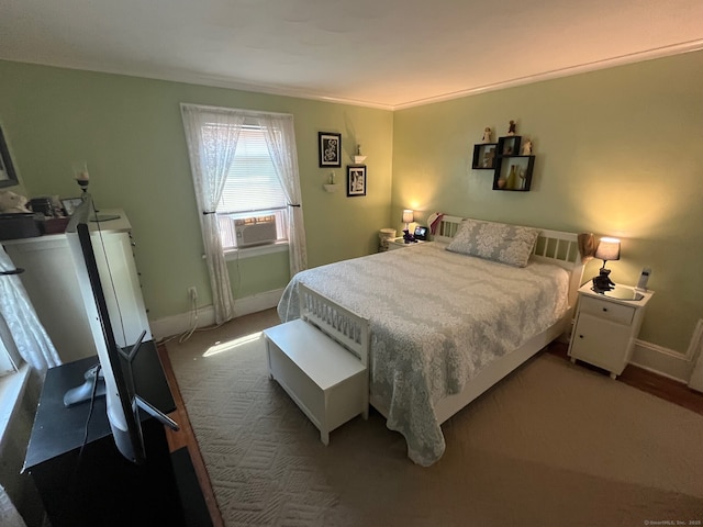 50 Wheeler Ter, Stratford, CT 06614 - bedroom featuring baseboards and cooling unit