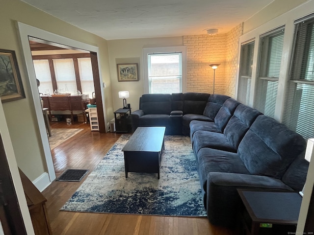 50 Wheeler Ter, Stratford, CT 06614 - living area with wood finished floors