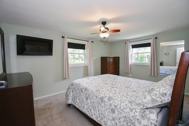 6 Bel Aire Dr, Plainville, CT 06062 - carpeted bedroom with multiple windows and ceiling fan