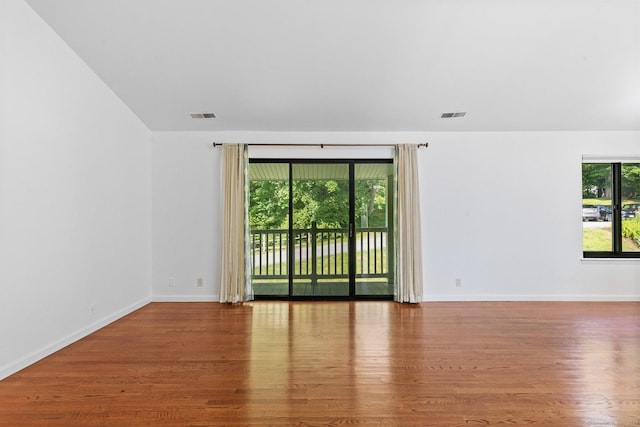 3 Stebbins Close Close Unit 3, Ridgefield, CT 06877 - empty room with wood finished floors and baseboards