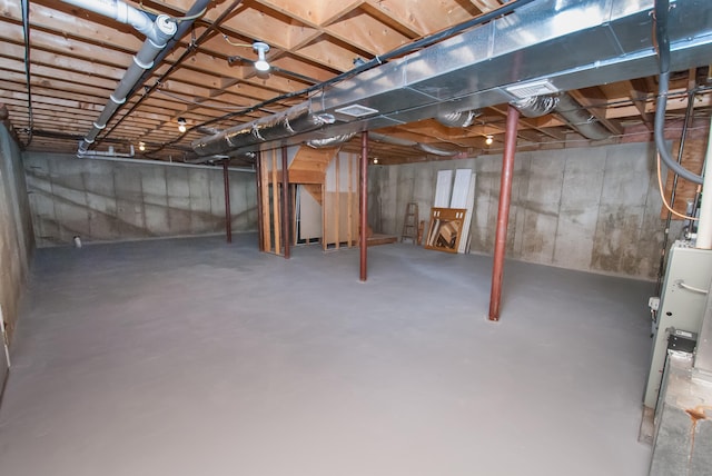 6 Fawn Meadow Dr, Naugatuck, CT 06770 - view of unfinished below grade area