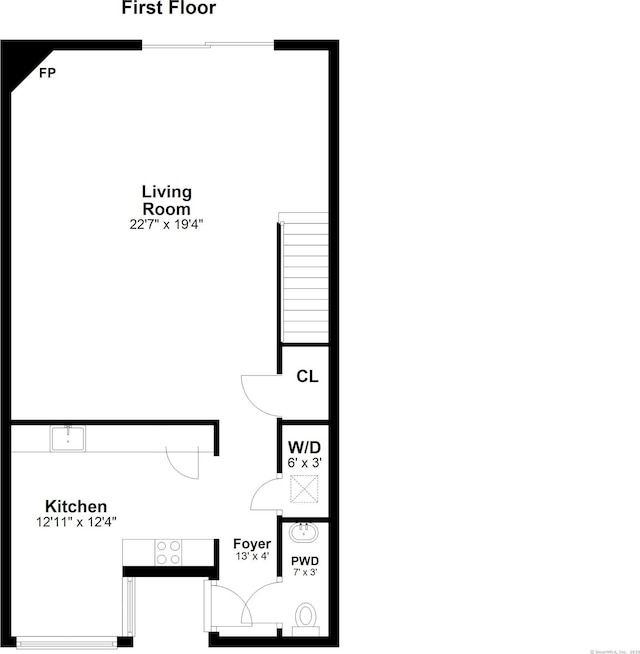 123 Old Belden Hill Rd Apt 24, Norwalk, CT 06850 - view of property floor plan