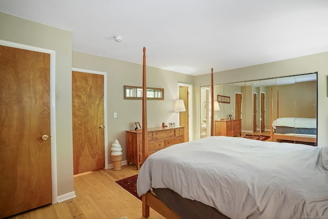 123 Old Belden Hill Rd Apt 24, Norwalk, CT 06850 - bedroom with wood finished floors and baseboards