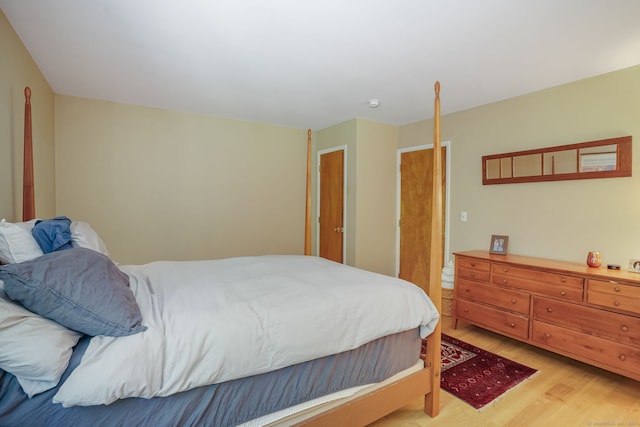 123 Old Belden Hill Rd Apt 24, Norwalk, CT 06850 - bedroom with light wood-type flooring