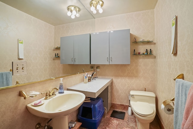 123 Old Belden Hill Rd Apt 24, Norwalk, CT 06850 - bathroom featuring a sink and toilet
