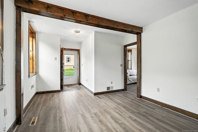 92 Yates St, West Haven, CT 06516 - empty room with wood finished floors