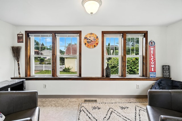 92 Yates St, West Haven, CT 06516 - living area featuring baseboards