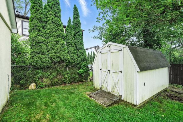 92 Yates St, West Haven, CT 06516 - view of shed featuring a fenced backyard