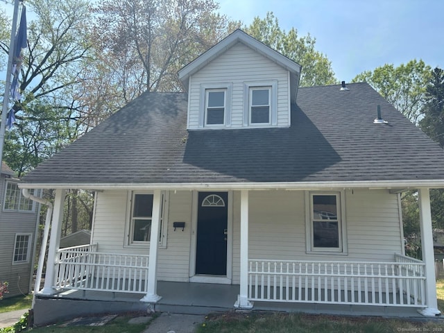 97 Capen St, Windsor, CT 06095 - bungalow-style house featuring a porch and roof with shingles