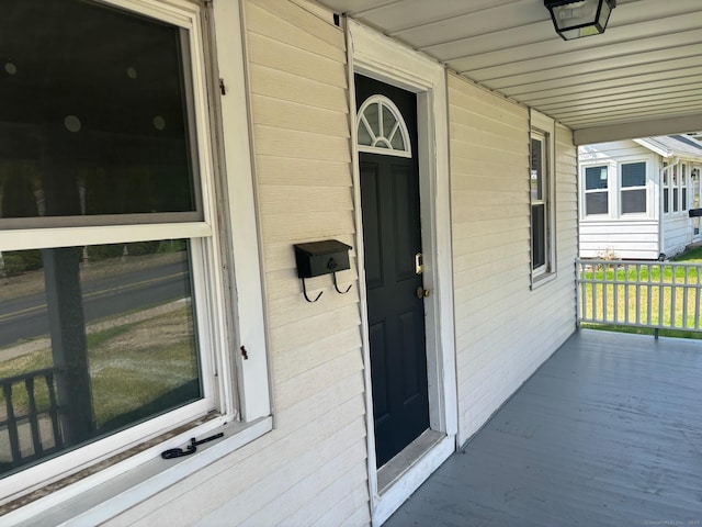 97 Capen St, Windsor, CT 06095 - view of exterior entry with covered porch