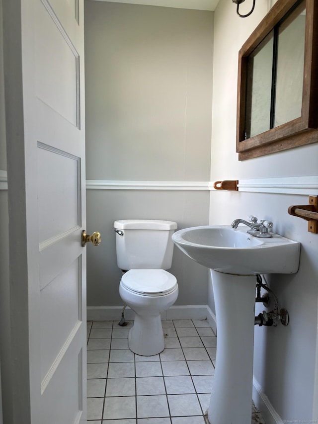 97 Capen St, Windsor, CT 06095 - bathroom with toilet and tile patterned flooring