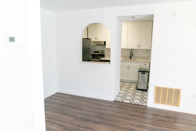 5 Melon Ln Unit 5, Ridgefield, CT 06877 - spare room featuring a sink and wood finished floors