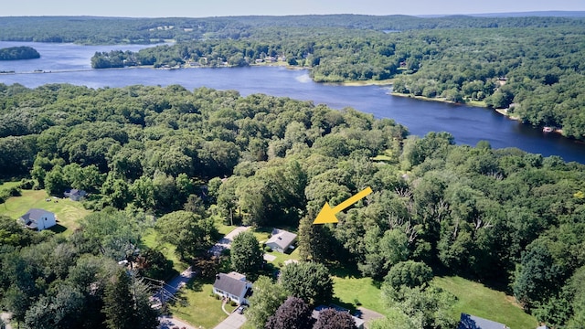 19 Eli Chapman Rd, East Haddam, CT 06469 - aerial view of a large body of water