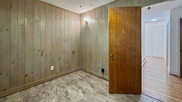 19 Eli Chapman Rd, East Haddam, CT 06469 - unfurnished room with wood walls and baseboards