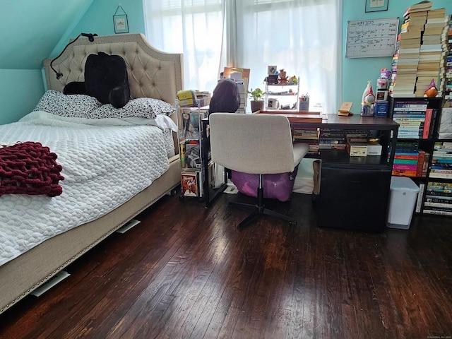 27 White Rose Ave, Waterbury, CT 06708 - bedroom featuring hardwood / wood-style floors and lofted ceiling