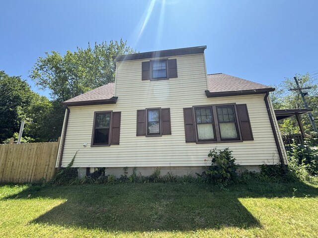 443 Todd Rd, Wolcott, CT 06716 - back of property with roof with shingles