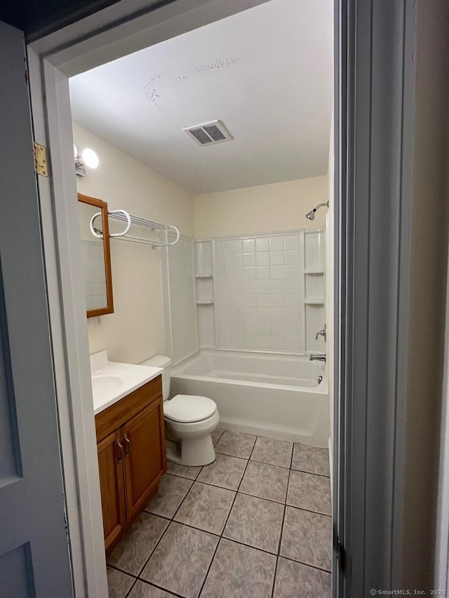 87 Mcveagh Rd, Westbrook, CT 06498 - full bathroom featuring vanity, tile patterned flooring, and tub / shower combination