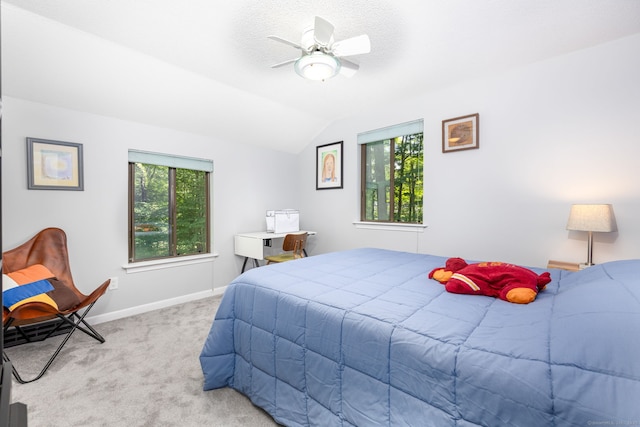 4 Coppergate Rd, East Granby, CT 06026 - carpeted bedroom with vaulted ceiling and baseboards