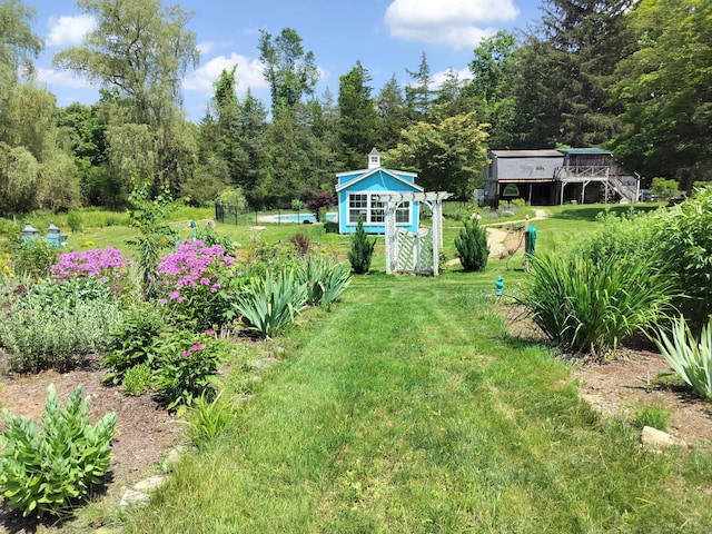 51 Moodus Leesville Rd, East Haddam, CT 06469 - view of green lawn