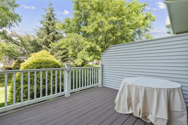 12 Sampson Ter Unit 12, Danbury, CT 06810 - view of wooden deck