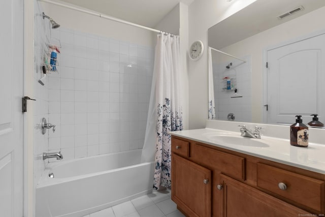 12 Sampson Ter Unit 12, Danbury, CT 06810 - full bath featuring tile patterned flooring, vanity, and shower / bathtub combination with curtain
