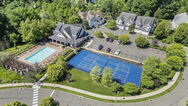 12 Sampson Ter Unit 12, Danbury, CT 06810 - bird's eye view of a pool area