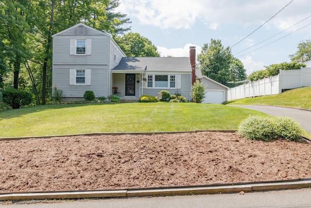 49 Remington Rd, Windsor, CT 06095 - view of front of home with a chimney