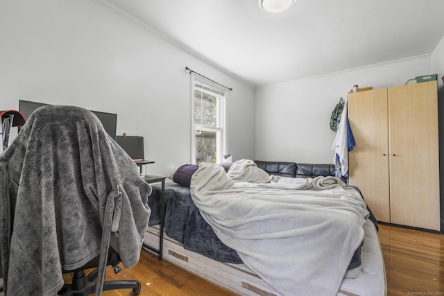 19 Plymouth Ave, Norwalk, CT 06851 - bedroom featuring wood finished floors and ornamental molding